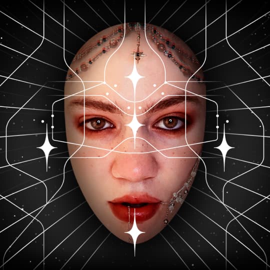 Grimes face